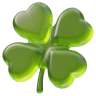 gummy four leaf clover icon