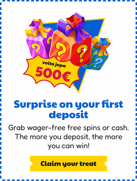 First deposit banner